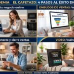 El Futuro es Hoy: Deja de Perseguir y Empieza a Atraer con los 4 Cursos Exclusivos de “El Cafetazo”