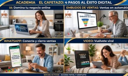 El Futuro es Hoy: Deja de Perseguir y Empieza a Atraer con los 4 Cursos Exclusivos de “El Cafetazo”